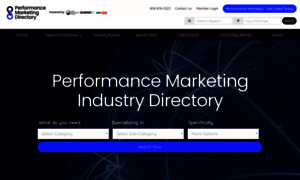 Performancemarketingdirectory.com thumbnail