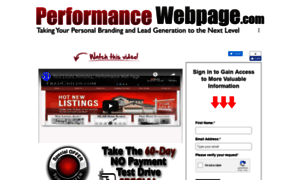 Performancewebpage.com thumbnail
