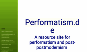 Performatism.de thumbnail