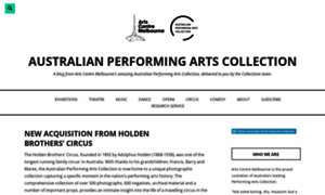 Performingartscollection.wordpress.com thumbnail