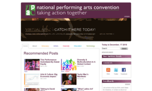 Performingartsconvention.org thumbnail