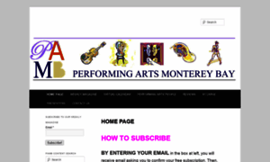 Performingartsmontereybay.com thumbnail