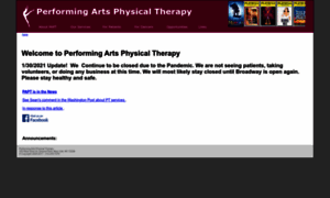 Performingartspt.com thumbnail