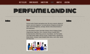 Perfumelandinc.com thumbnail