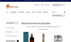 Perfumesoflondon.co.uk thumbnail