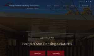 Pergolaanddeckingsolutions.com.au thumbnail