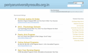 Periyaruniversityresults.org.in thumbnail