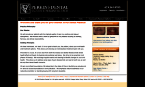 Perkinsdentalaz.com thumbnail