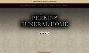 Perkinsfuneralhome.com thumbnail