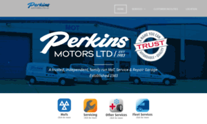 Perkinsmotors.co.uk thumbnail