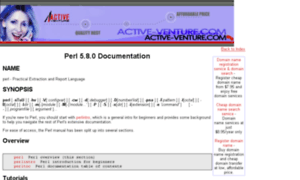 Perl.active-venture.com thumbnail
