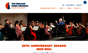 Perlmanmusicprogramsuncoast.org thumbnail