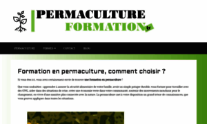 Permacultureformation.fr thumbnail