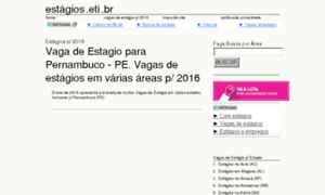 Pernambuco.estagios.eti.br thumbnail