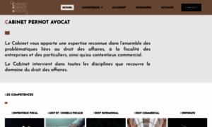 Pernot-avocat.com thumbnail