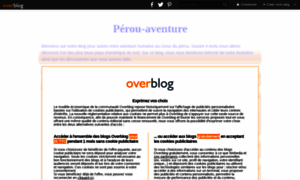 Perouaventure.over-blog.com thumbnail