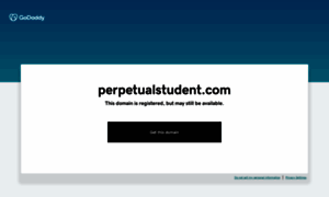 Perpetualstudent.com thumbnail