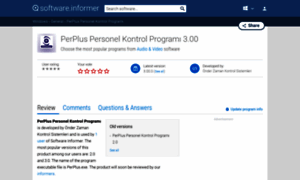 Perplus-personel-kontrol-program.software.informer.com thumbnail