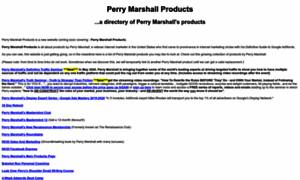 Perrymarshallproducts.com thumbnail