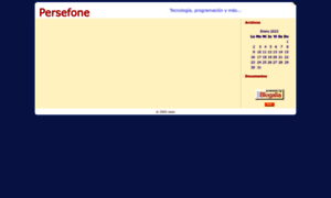 Persefone.blogalia.com thumbnail