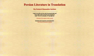 Persian.packhum.org thumbnail