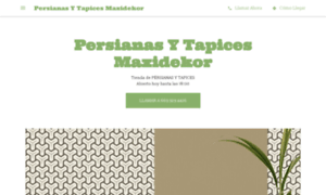 Persianas-y-tapices-maxidekor.negocio.site thumbnail