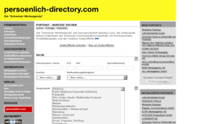 Persoenlich-directory.com thumbnail