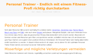Personal-trainer-training.de thumbnail