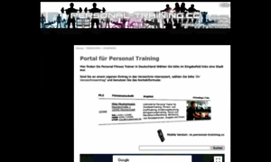Personal-training.cc thumbnail
