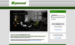 Personal.backagent.net thumbnail