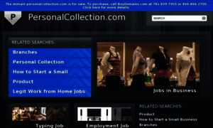 Personalcollection.com thumbnail