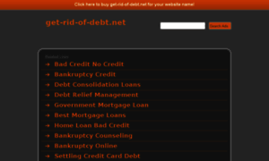 Personalfinance.get-rid-of-debt.net thumbnail