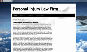 Personalinjurylawfirminfo.blogspot.com thumbnail