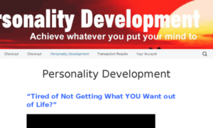 Personality-development.net thumbnail