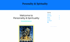 Personalityspirituality.net thumbnail