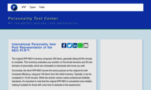 Personalitytest.net thumbnail