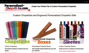 Personalized-chopsticks.com thumbnail