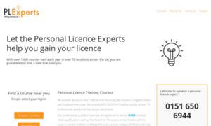 Personallicencetraining.co.uk thumbnail