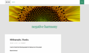 Personalprojectnegativeharmony.wordpress.com thumbnail