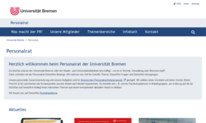 Personalrat.uni-bremen.de thumbnail