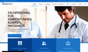 Personalvermittlung-medicus.de thumbnail