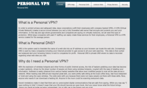 Personalvpn.org thumbnail