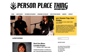 Personplacething.org thumbnail