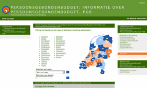 Persoonsgebondenbudget-pgb.nl thumbnail