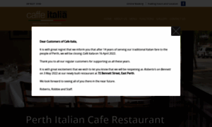 Perthcaffeitalia.com.au thumbnail