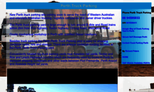 Perthtruckparking.com.au thumbnail