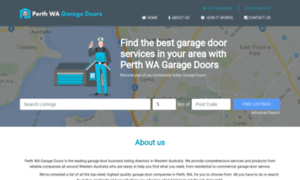 Perthwagaragedoors.com.au thumbnail