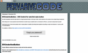 Pervasivecode.blogspot.com thumbnail