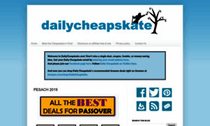 Pesach.dailycheapskate.com thumbnail