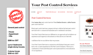 Pestcontrol-services.com.au thumbnail